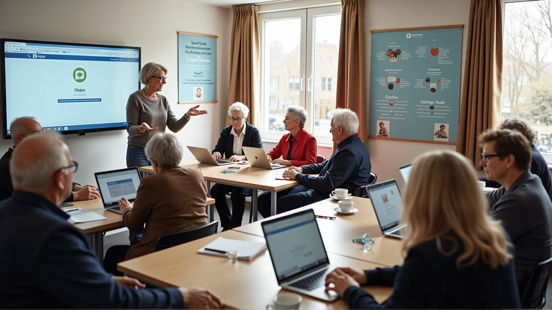 Senioren digitale workshops